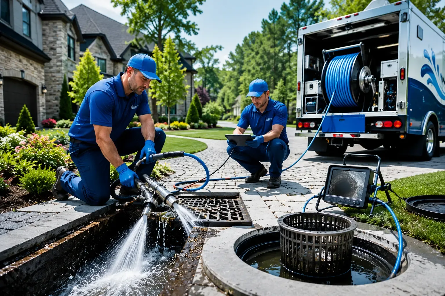 Local outdoor drain cleaning professionals in Hillsdale, OK